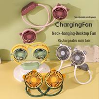 Mini USB Rechargeable Neck Fan - 5 Pack