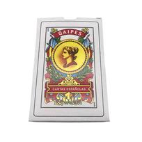 Large Spanish Playing Cards Waterproof Poker Cards With Bright Colors Clear Printed Board Game Cards For Party, Family Card Game