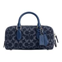 Coach Cargo Tote Bag 26 Pebble Leather Deep Blue Multi Gold Hardware CAM06-LHRHY Basic Set (Bag+Dust Bag)