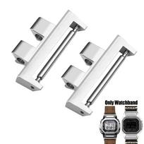 Watchband Modification Connector For CASIO GSHOCK GMW-B5000 GM-B2100 Stainless Steel Adapter Strap 22MM Metal Accessories Black