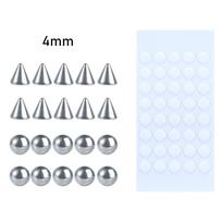 10 Pcs Fake Piercing Stud Set Fake Nose Ring Stud Sticker Pack Fake Eyebrow Lip Piercing Non Piercied Earring Stud Body Jewelry