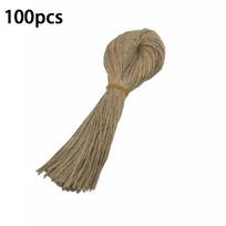 New 100pcs/lot Price Tags Kraft Paper Lables For DIY Jewelry Retail Price Tags Handmade Clothes Size Tags Store Hang Lables