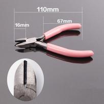 New Mini Pliers Diagonal Round Bent Needle Nose Handcraft Beading Insulated Cutter Pliers For Jewelry Making Tools