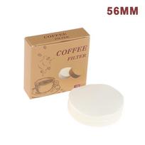 100-Pack Round Coffee Filters - Disposable Paper Filters for Drip Coffee Makers(54/56/60/62/64/68MM)