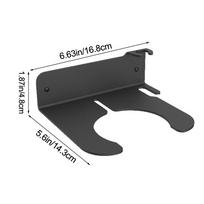 1pcs Metal Garden Pump Sprayer Stand Wall-mounted Organizer Tool Storage Rack For Sprayers Hoses Gardening Essentials