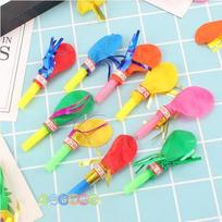 Thickened Rocket Balloon Long Thin Flying And Honking Inflatable Toy Dragon Whistle Festival Supplies Gift Decoration