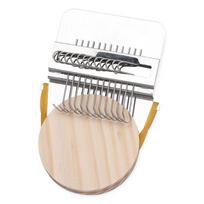 Convenient Makes Beautiful Stitching Wooden Speedweve Type Weave Tool Darning Machine Loom Fun Mending Loom Small Loom