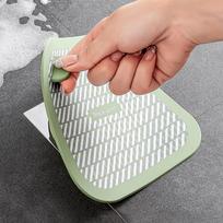 Portable Soft Floor Drain Cover Insect-proof Anti-Odor Sink Seal Mat Reusable Sewer Pipe Cover Universal žalia