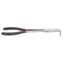 High-carbon steel Needle Nose Pliers High Temperature Quenching 280mm Length Curved Nose Plier 11in Length 90 Degree juoda