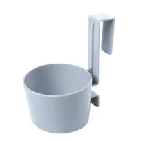 Self-adhesive Hair Dryer Holder Punch Free Durable Hair Dryer Stand ABS Material Moisture-proof Bathroom Shelf Bathroom pilka