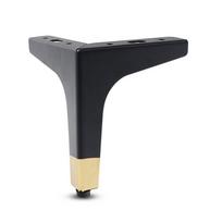 Metal Furniture Legs Triangle Wear-resistant Nightstand Storage Box Leg Replacement Anti Scratch Cupboard Sofa Chair Feet