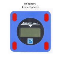1pc Parking Timer Car Professional LCD Dual Screen Display Parking Timer Temporary Parking Card Interior Accessories No Battery