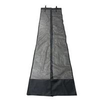Kemperio įėjimo durų tinklelis nuo uodų kemperiui, karavanui, vabzdžiams, uodams, skirtas Fiamma juoda