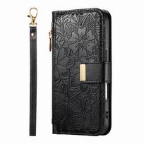 Wallet Case for Motorola Moto E15 G05 G15 G56 G75 G86 Power Edge 50 Fusion 60 Pro 5G Lanyard Zipper Card Holder Magnetic Cover For Moto E15 juoda