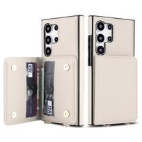 Case for Samsung Galaxy S25 Edge S24 S23 S22 S21 Ultra Note 20, Wallet Case with[6 Card Holders][RFID Blocking] Magnetic Closure For Galaxy S21 balta