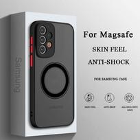 Case For Samsung Galaxy S23 S22 S21 Ultra Plus 5G Shockproof Back Cover Luxury Armor Matte For Magsafe Magnetic Wireless Charge for Galaxy S23 Ultra