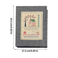 Embroidery Stitches Book Embroidery Needle Guide with 143 Stitches Sewing Practice Guide for Beginners Enthusiasts Adults Hobby