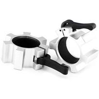 Barbell Collar Lock, Aluminum Alloy 50mm Barbell Clamps For Bodybuilding - Ri