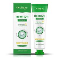 Xylitol Toothpaste, Teeth Whitening Toothpaste, Fluoride Free Toothpaste Adult and Kids, Stain Removal & Fresh Breath 1pc