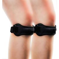 2 Pack Knee Pain Relief & Patella Stabilizer Knee Strap Brace Support For Hiking, Soccer, Basketball, Running, Jumpers Knee, Tennis, Volleyball & Squa 50x50x2 cm geltona