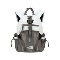 The North Face Recon 9L Logo Color Block Design Nylon Backpack Outdoor Mini Unisex backpack Beige Gray NM2DR08L Ecru & Gray