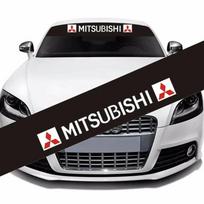 Mitsubishi priekinio ir galinio stiklo lipdukai Ralliart ASX, Lancer, Cordia, Pajero, Outlander, Eclipse, Galant ir Montero modeliams