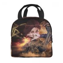 Clair Obscur Expedition 33 Video Game Esquie Merch Insulated Lunch Bag Food Storage Bag Portable Thermal Cooler Lunch Boxes Option 1
