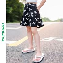 Mumuwu Girls' Casual Summer Skort 140