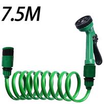 Retractable Coil Garden Hose Pipe Expandable Reel Airbrush Spray Tool Tap Connector Car Wash Tools A