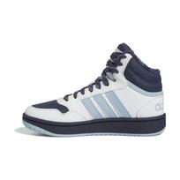 (GS) adidas Hoops Mid 3.0 'White Navy Wonder Blue' Kids' IF7737 EU 28