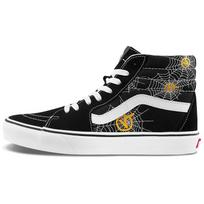 Vans SK8-HI Shoes Black/White/Yellow Men's VN0A32QG4RN EU 36