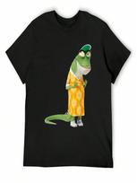 Miss Crawly From Sing Movie T-Shirt Cute Tops Blacks Anime Clothes Cute Clothes unisex Clothings S įvairiaspalvis