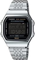 CASIO Digital Watch Mobile Link Step Tracker Unisex Silver Inverted LCD Overseas Model [Casio] Bluetooth-enabled ABL-100WE-1B [Used]