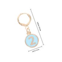 1Set Knitting Row Counter Alloy Numbered Stitch Markers Small Round Crochet Counters Mini Metal Circle Markers for Knit Crochet