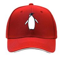 Penguin Cap Curved Brim HipHop Hat Vintage Casual Cap Vintage Dad Fishing Hat Sandwich Baseball Cap One Size
