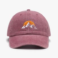 pc Unisex Embroidered Sunset Baseball HatSolid Color Adjustable Outdoor Casual Sport Soft Trucker HatSuitable for Daily Wear Adjustable