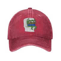 Pepe The Frog Sun Baseball Cap  FeUnisex Unisex Print Trucker Hat Summer yk Retro Kpop Rock Breathable Snapback Cap One Size