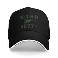 MASH   Baseball Cap  Street Style UnisexTeens Trucker Hat Sunscreen Custom Logo Kpop Rock Baseball Caps Birthday Present One Size