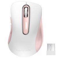 memzuoix Wireless Mouse, 2.4GHz, Ergonomic Design, Comfortable for Long-Term Use, 1400 DPI High-Precision Optical Tracking, Plug and Play, USB