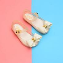 2025 Women's Velcro Cartoon Sandals with Butterfly & Fruit Design - Jelly Princess Shoes 27 (14.5cm)