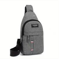 Men's Nyl Sling Bag, Multi-Pocket Crossbody Chest Pack for Travel & Sports, Compact Design for Daily Commute, Crossbody Bag