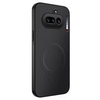 Case for Nothing Phone 4A Luxury Leather TPU Kevlar Magnetic Back Cover For Mothing Phone (4a) Pro Wireless Charging Shell Nothing Phone (4a) juoda