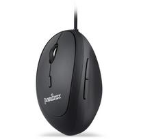 Perixx PERIMICE-519L Wired Vertical Ergonomic Mouse, Small, Mini, Left-Handed, Silent, 105x67x58 mm, Ergonomic Design - Reduces Wrist Fatigue and