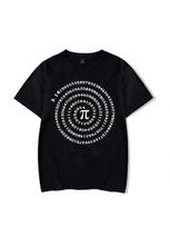 Math Pi Symbol Harajuku T-Shirt Fashion Wounisex's Pattern T-Shirt Wounisex's Top T-Shirt My Body My Choice Harajuku T Shirt Wounisex S