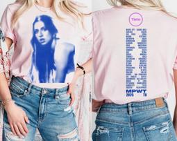 2026 Tate McRae Concert Shirt Miss Possessive World Tour Photo Tee Merch Cotton M