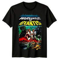 Atlantidos karo vadai (1978 m) Filmo plakato įkvėpti marškinėliai Retro 80-ųjų T-shirt 2XL