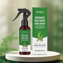 Rosemary Rice Water Hair Care Spray 100ml Leave in Moisturizing Mist for Oil Control Frizz Care Soft Shiny Hair Unisex Daily Use 1pc