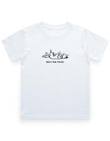 Round Neck Children's T-shirt (Boys) - Belly Rub A Dub (9 Colours) - White - 0-12M 150
