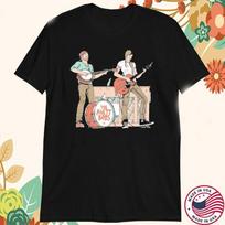 The Avett Brothers On Stage Comics T-shirt size S-5XL S