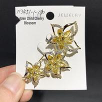 Bo Xin Yun Cherry Blossom Brooch: Exquisite Fairy Design for Evening Gowns